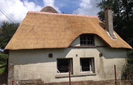 RJ Matravers Thatched house